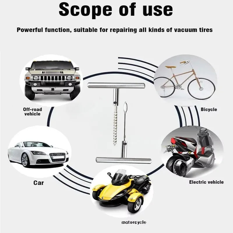 Tire Repair Kit Car Motorcycle | Kalsten