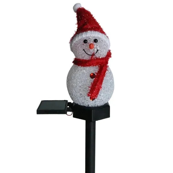 Solar-Powered Snowman Lamp - SolarSnow | Kalsten