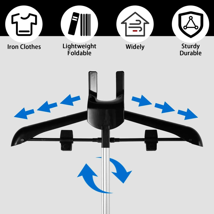 Adjustable Telescopic Garment Steamer Stand – Foldable & Portable | Kalsten