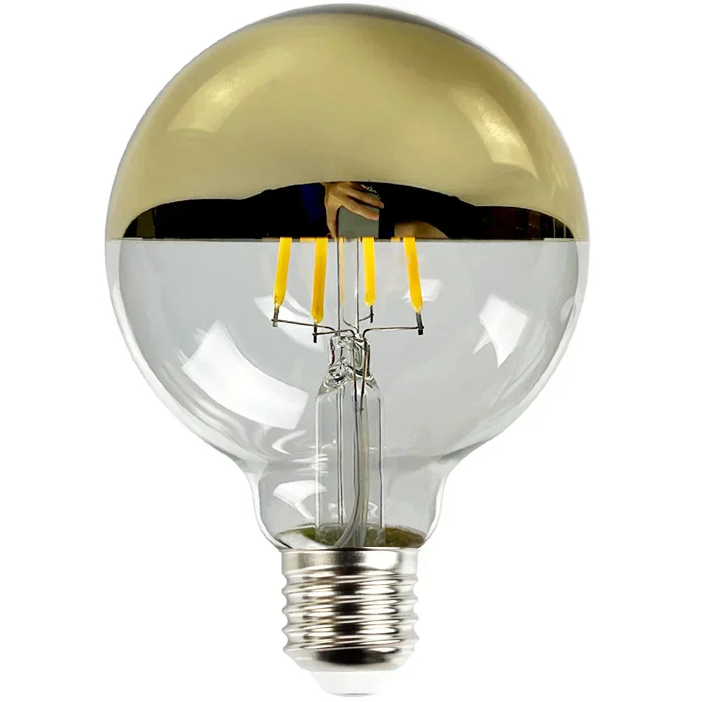 Vintage LED Bulb – Retro Table Lamp with Wooden Base | Kalsten