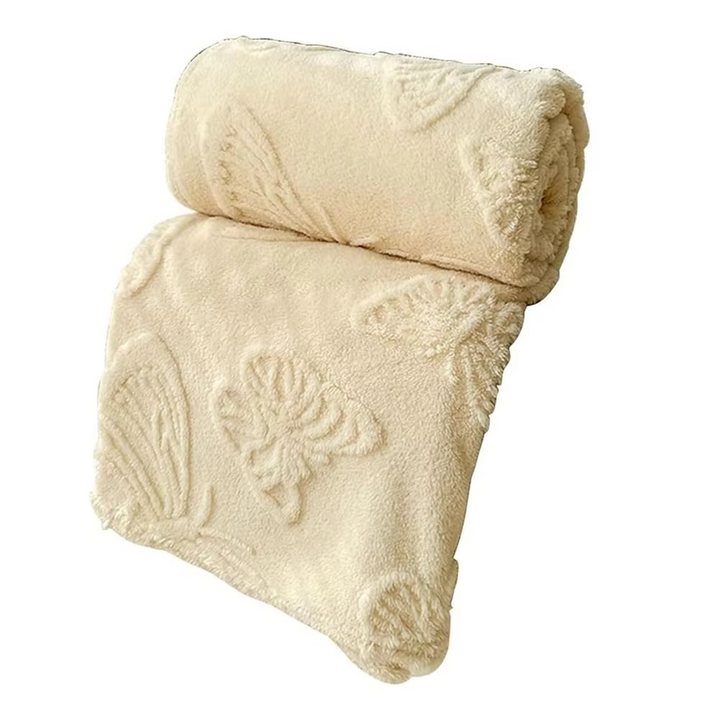 Double Sided Cooling Blanket with Breathable Cold Effect and 3D Butterfly Jacquard Design | Kalsten