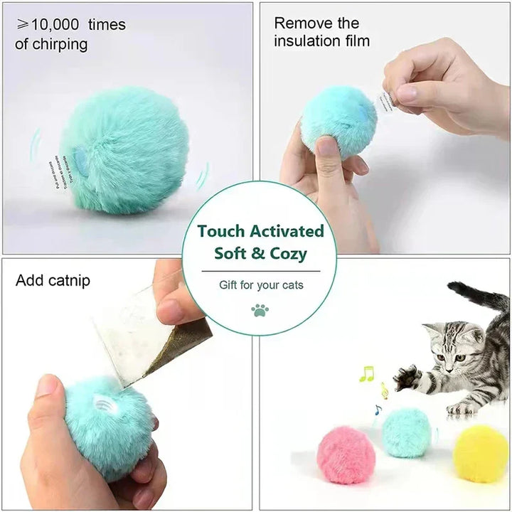 Kalsten | – smarter interactive plush ball for cats | buy 1, get 1 free 🎁