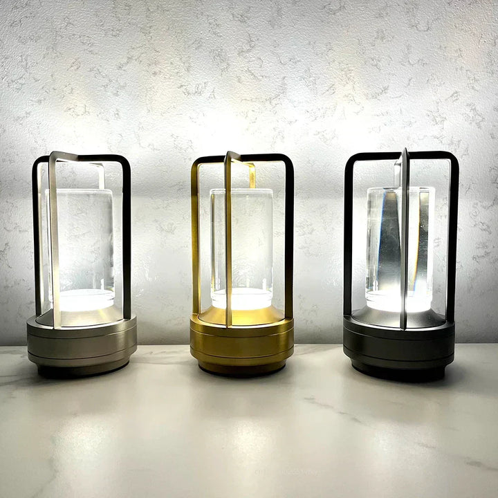Rechargeable Wireless LuxuryGlow Table Lamp - Elegant Wireless Lamp for Any Mood | Kalsten