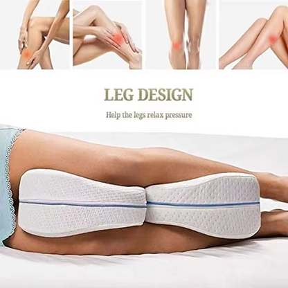 Skanto | Orthopedic Memory Foam Leg Pillow for Sciatica and Pain Relief