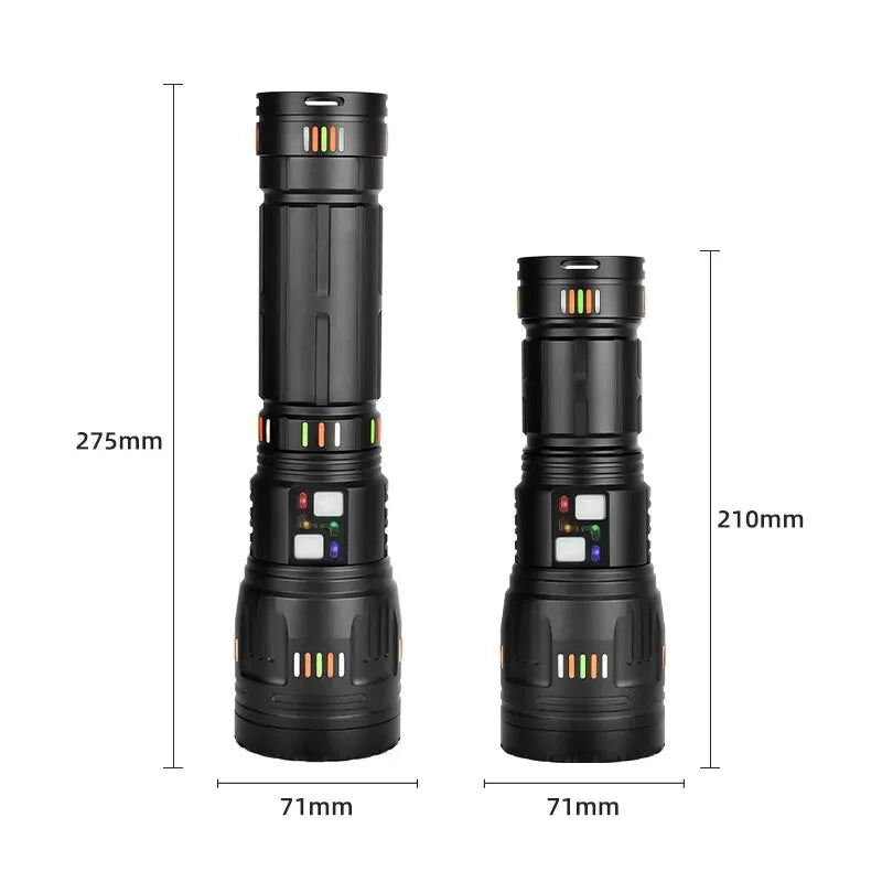 Long-Range Extreme Power Tactical Adventure Flashlight | Kalsten