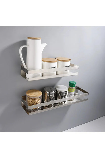 Skanto | Modern Black Floating Shelves