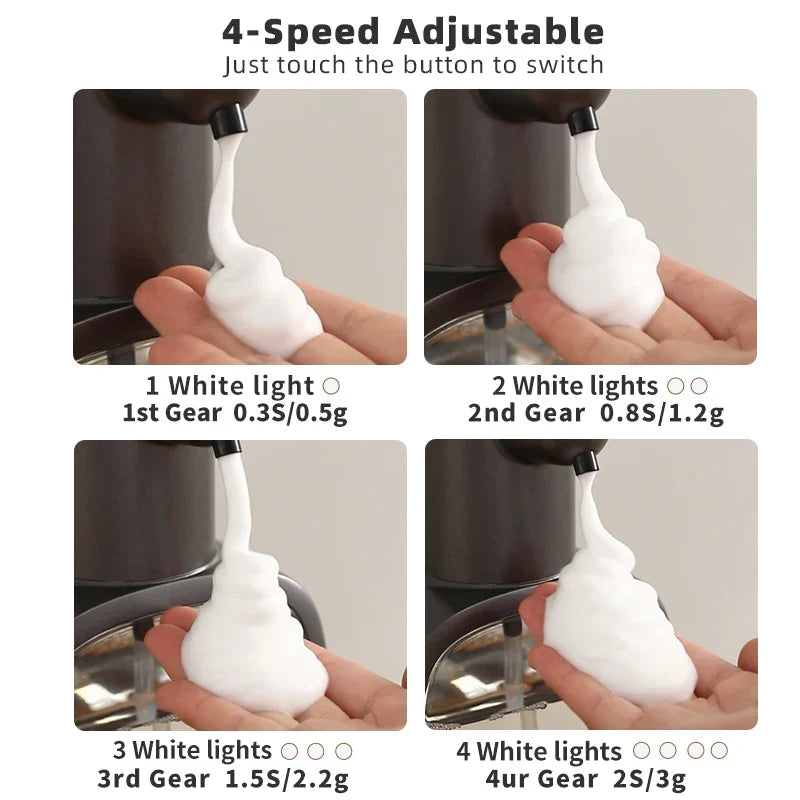 Skanto | Foamello Automatic Soap Dispenser | Wall-Mounted | 500 ml | Rechargeable & Touchless | Sensor Activated Foam Function