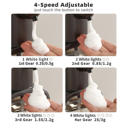 Skanto | Foamello Automatic Soap Dispenser | Wall-Mounted | 500 ml | Rechargeable & Touchless | Sensor Activated Foam Function