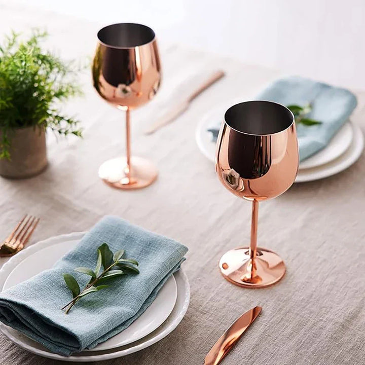 Kalsten | Stainless Steel Glasses (Set of 6)