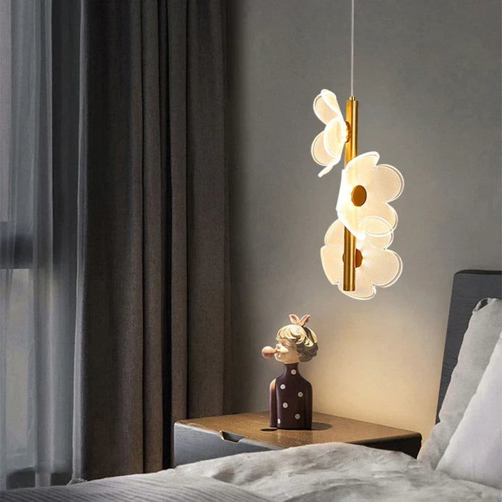 Lustre LED Pendant Light Fixture - Nordic Hanging Lamps for Ceiling - Bedside Bedroom Home Children's Room Decoration Pendant Lamp | Kalsten