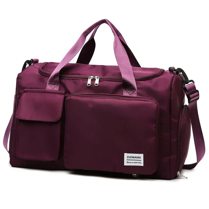 Kalsten | Viontera Travel Bag Women | 35L Weekender with Shoe Compartment | Water Resistant & Flight Approved | Sport & Fitness Bag