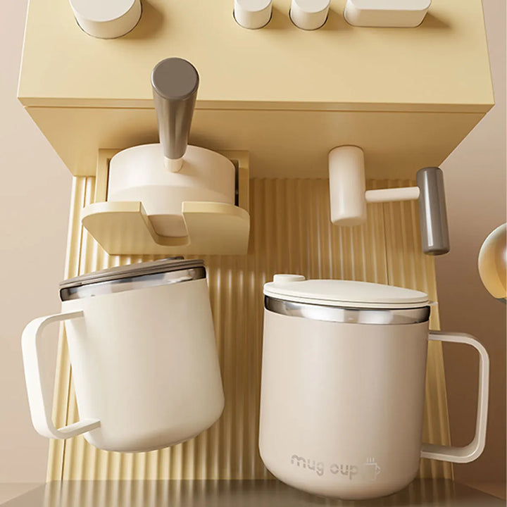 Insulated stainless steel coffee cup with lid | Kalsten