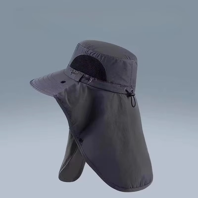 Kalsten | UV Protection Outdoor Sun Hat with Wide Brim and Neck Flap for Hiking, Fishing, and Camping