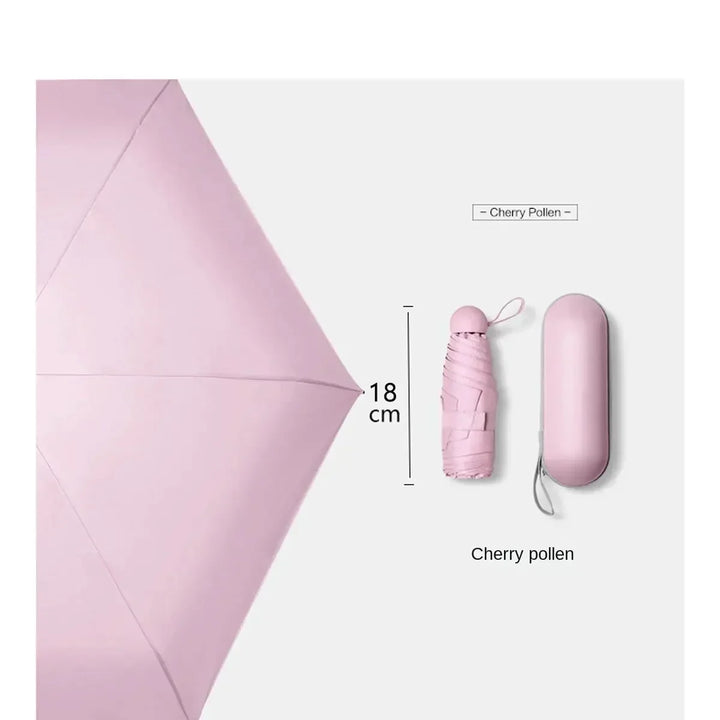 Mini Sunshade Rain Protection Minimal Umbrella | Kalsten