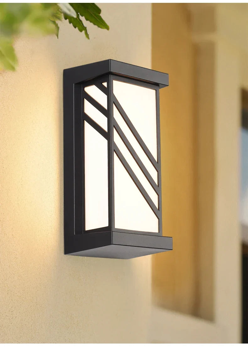 LED Outdoor Waterproof Wall Light with Motion and Voice Sensors – 20W for Porch, Balcony, and Garden | Kalsten