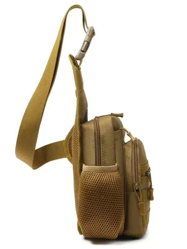 Multi-Pocket Crossbody Compact Hiking Chest Bag | Kalsten
