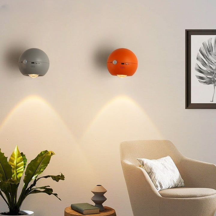 Eye Project Motion Sensor Rechargeable Wall Lamp | Kalsten