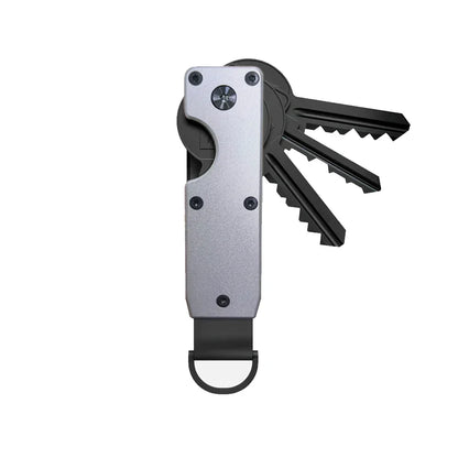 Skanto | Compact Key Organizer – Minimalist Metal Key Case for 1-5 Keys – Secure Key Holder Solution