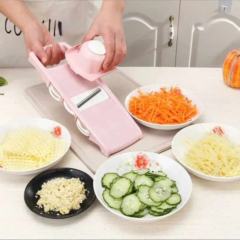 SlicePro – Multifunctional vegetable & fruit slicer with handle | Kalsten