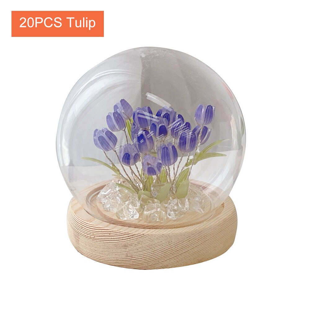 Shiny Tulip Handmade Night Lamp | Kalsten