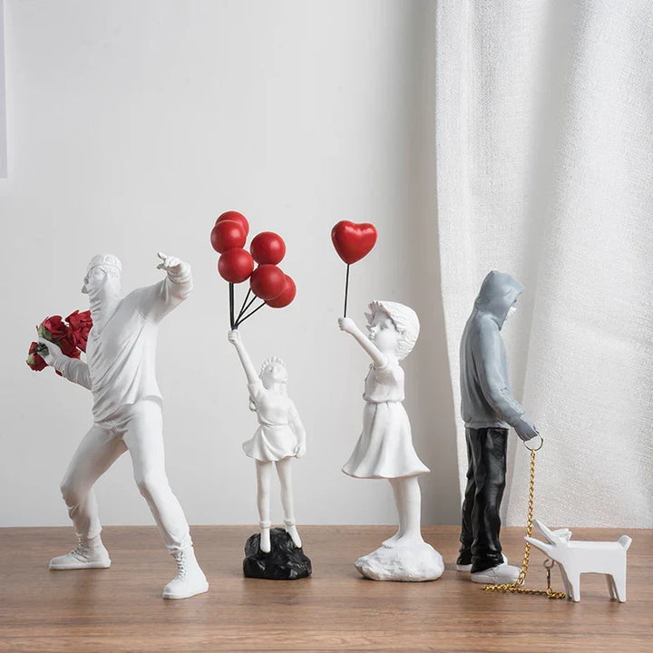 Kalsten | Banksy inspired sculpture collection