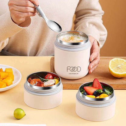 Skanto | LunchBuddy Premium Lunch Box | Leak-Proof & Sustainable | Bento Box with Compartments | Ideal for Work & School