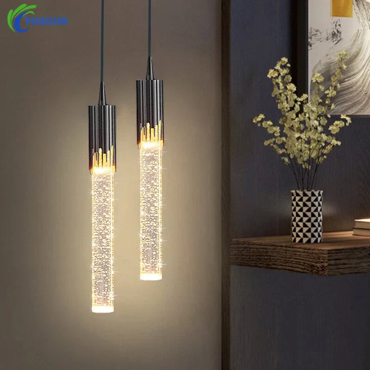 Kalsten | Chandelier with crystal pendants