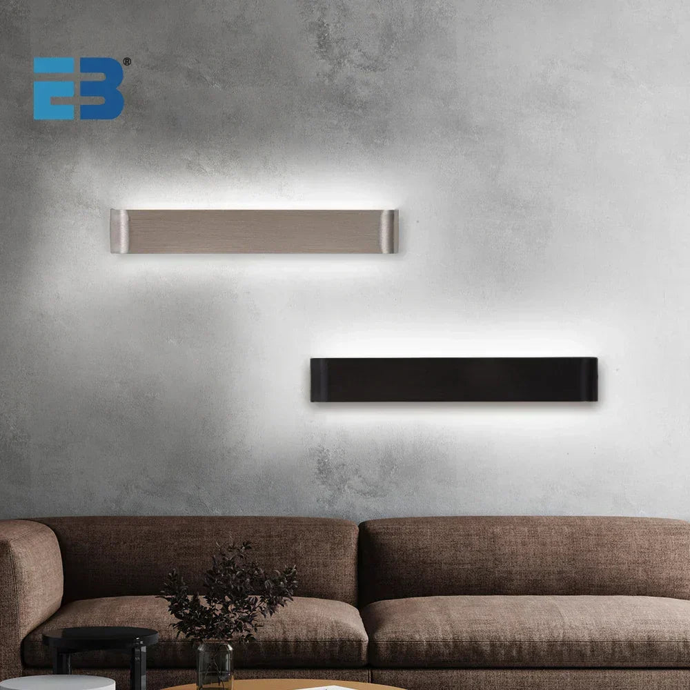 Modern Wood LED Wall Lamp – Bedroom & Kitchen Lighting