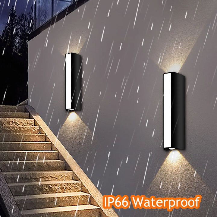 Modern Long LED Wall Light – Waterproof Outdoor Motion Sensor Lamp, IP66 Rating, AC 85-265V, for Garden, Patio, and Outdoor Decoration | Kalsten