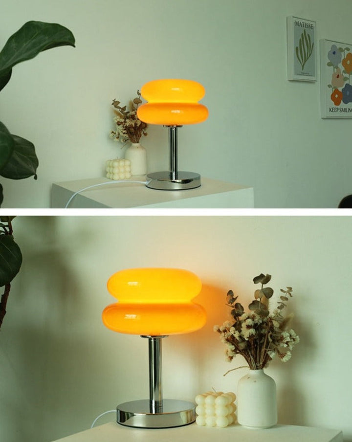 Macaron Glass Retro-Modern Dimming Lamp | Kalsten
