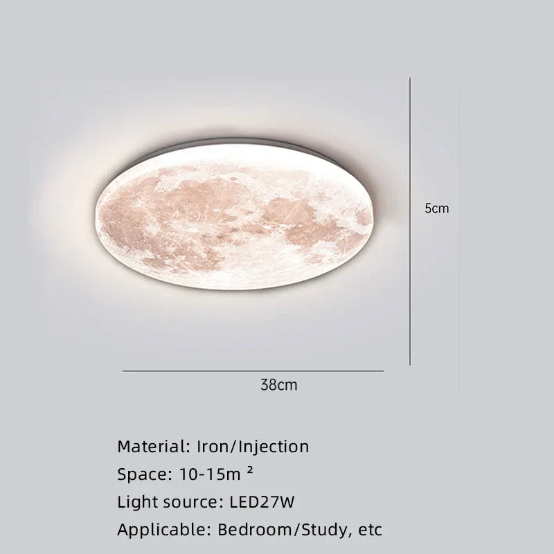 Moon Surface Artistic Modern Ceiling Lamp | Kalsten