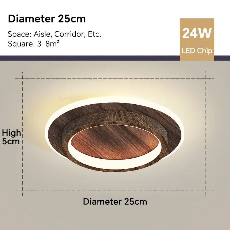 Modern LED Aisle Ceiling Light Chandelier | Kalsten