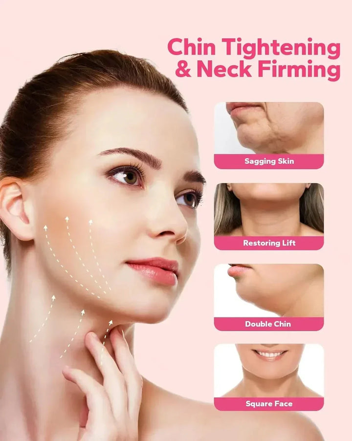 Kalsten | Velfina V-Line Facial Band | Double Chin Reduction & Skin Tightening | Reusable & Breathable | For Women & Men