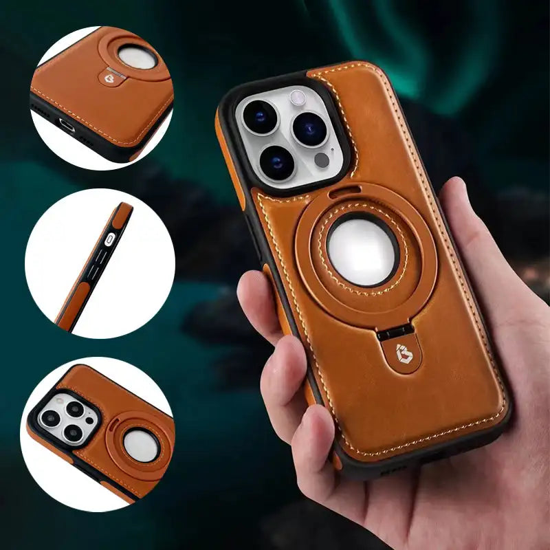Kalsten | Magnetic iPhone case with invisible ring holder