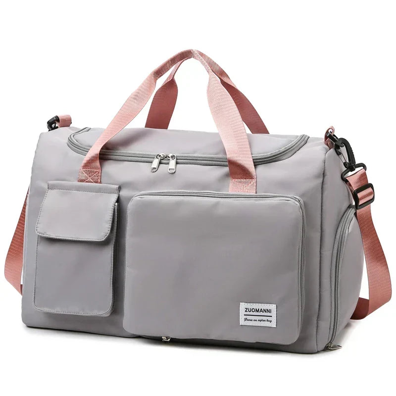 Kalsten | Viontera Travel Bag Women | 35L Weekender with Shoe Compartment | Water Resistant & Flight Approved | Sport & Fitness Bag