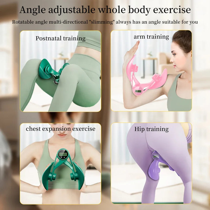 Adjustable Inner Thigh and Pelvic Floor Trainer – Compact Fitness Device | Kalsten