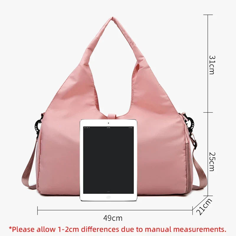 Kalsten | Women Gym Handbag With Shoe Compartment