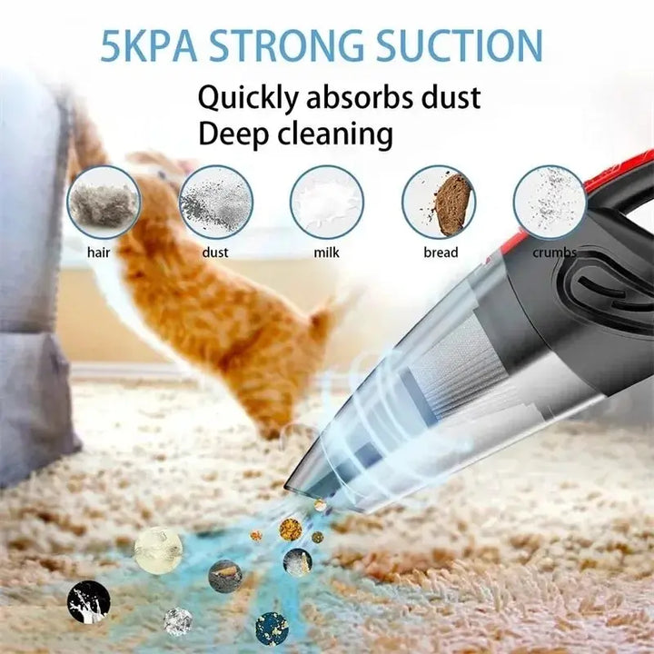 CycloVac - Wireless Handheld Vacuum Cleaner with Cyclone Suction System | Kalsten