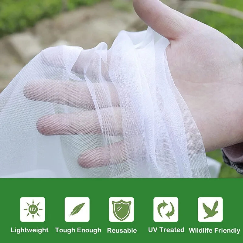 Kalsten | Naturaviso Garden Net Insect Protection | UV-resistant & Tear-resistant | Plant Protection Net against Pests & Birds