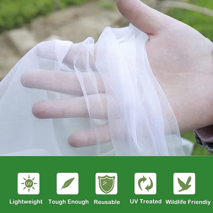 Kalsten | Naturaviso Garden Net Insect Protection | UV-resistant & Tear-resistant | Plant Protection Net against Pests & Birds