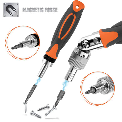 Skanto | 68-in-1 Screwdriver Set with Magnetic Bits & Extension Bar – FortiDrive