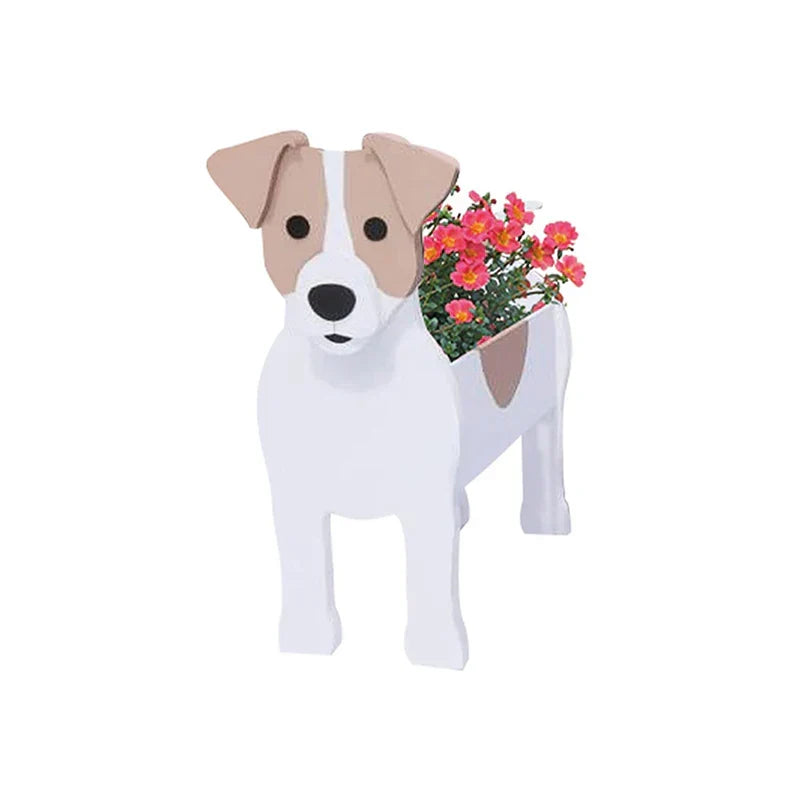Kalsten | Flower Pot - Pawsome - Dog Plant Container - Various Breeds