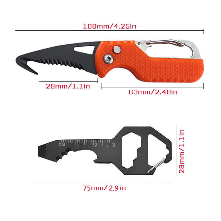 Go-Getter Adventurer Multi-Tool Keychain | Kalsten