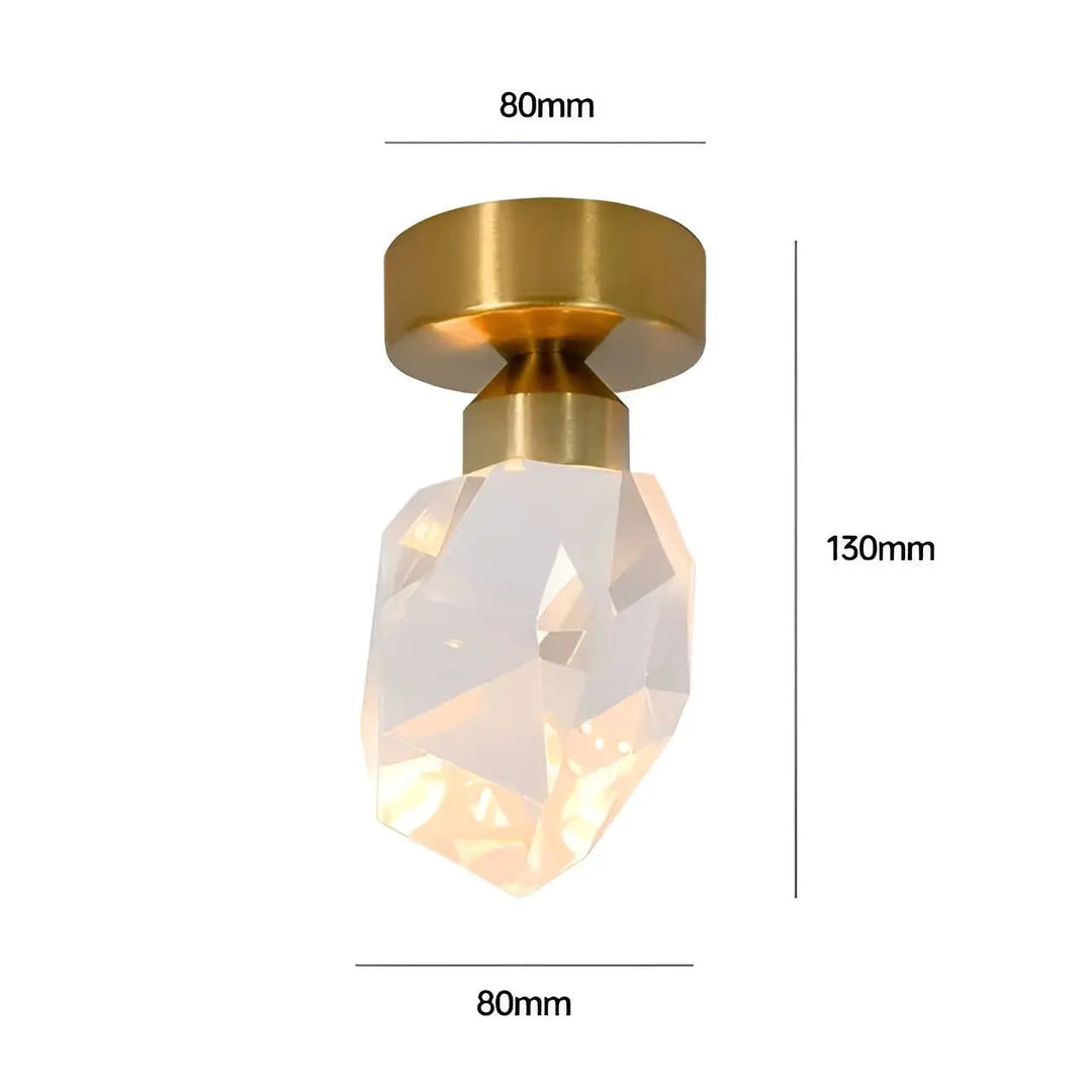 Luxurious Crystal Chandelier with LED Lighting - CrystalElegance Kalsten