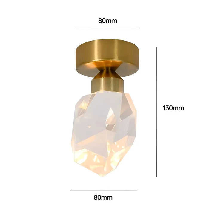 Luxurious Crystal Chandelier with LED Lighting - CrystalElegance Kalsten