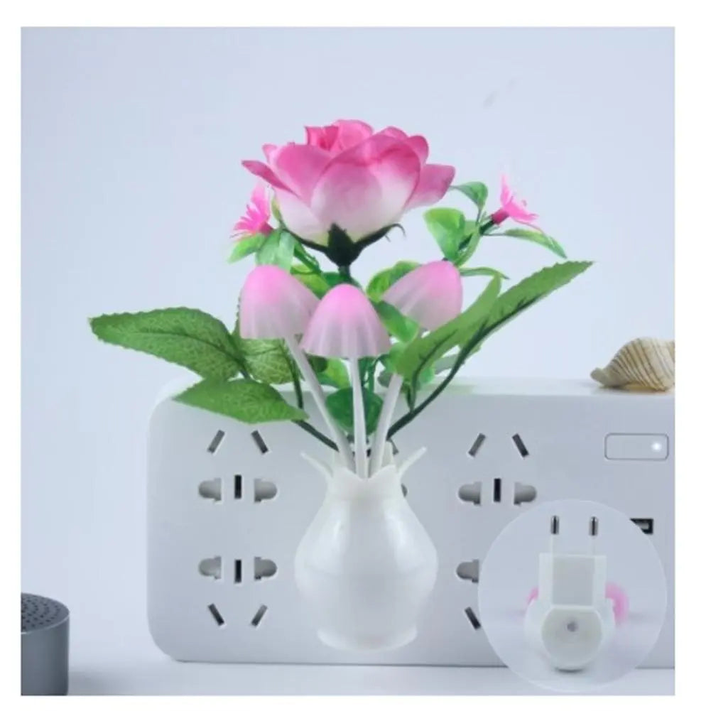 Mini Flower Vase Smart Light Sensor Night Lamp | Kalsten