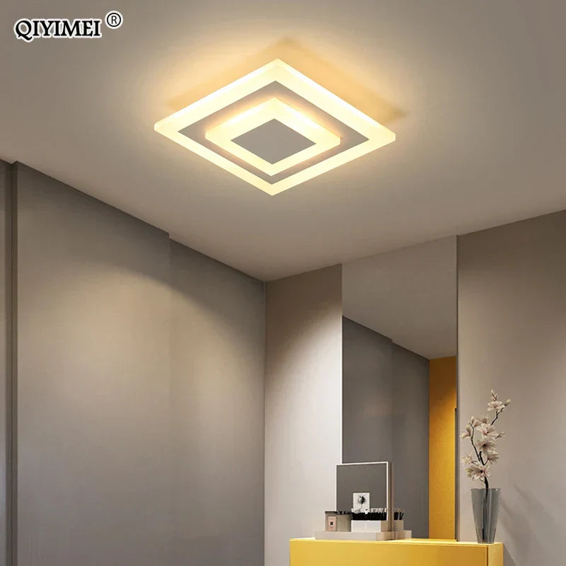 Modern LED Ceiling Light - Stylish Illumination for Corridor, Bathroom, Living Room | Kalsten