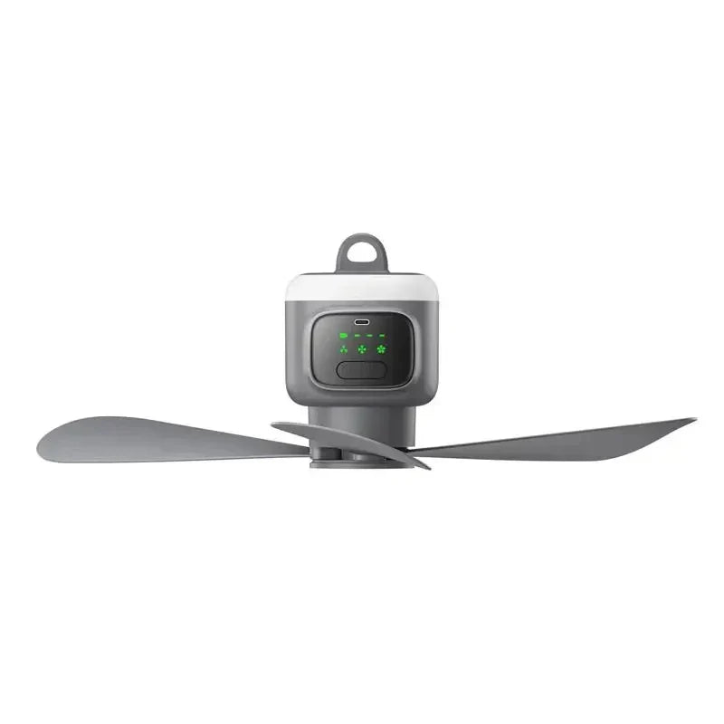 12000mAh Portable Ceiling & Camping Fan – Outdoor Tent Air Circulator and Cooling Fan | Brehn