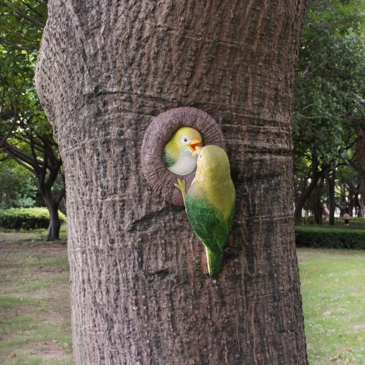 Lovebirds Tree Hug Wall Hanging Decor | Kalsten