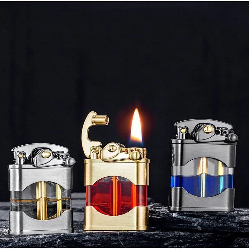 Elegant Retro Slim Metal Lighter | Kalsten